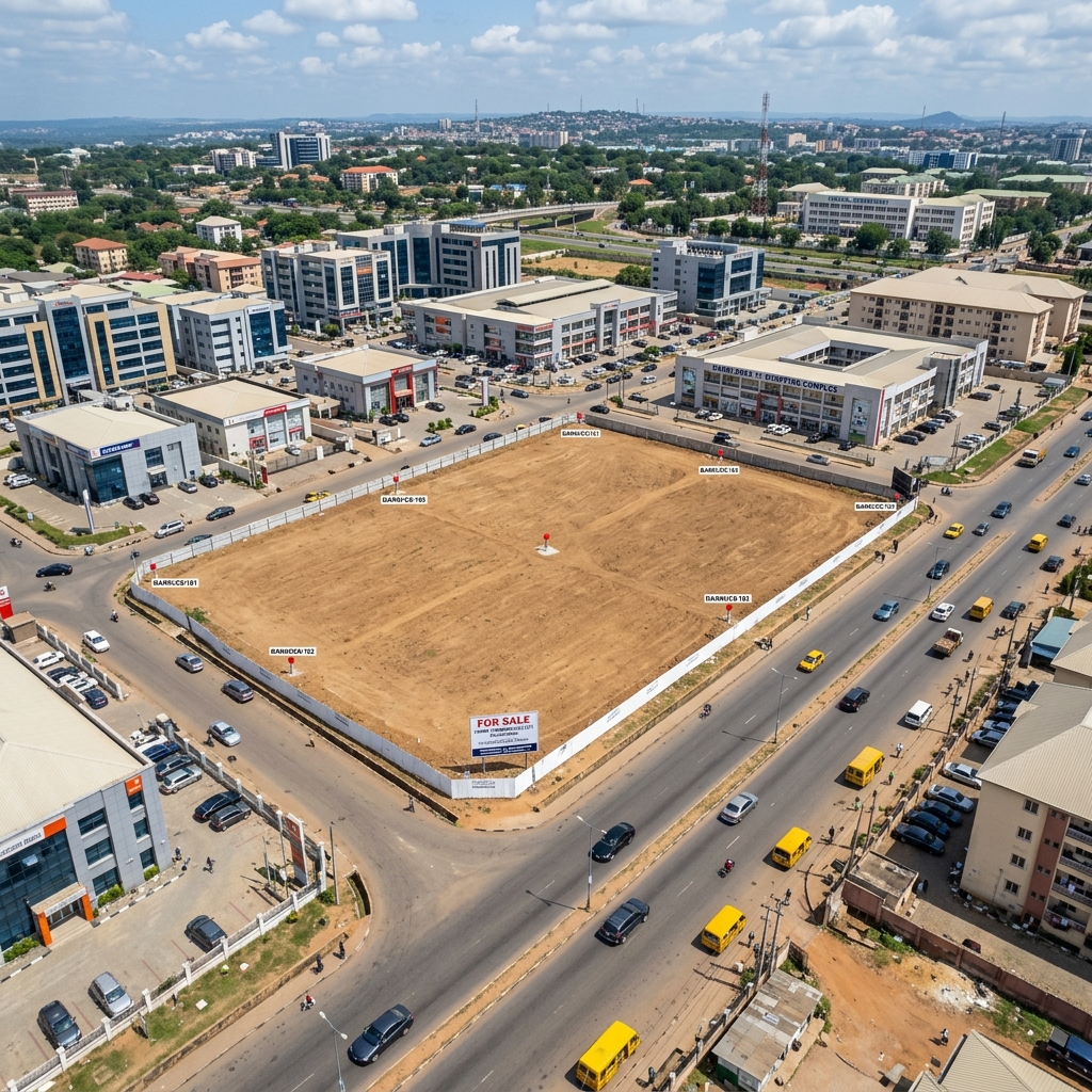 Commercial land in Garki, Abuja