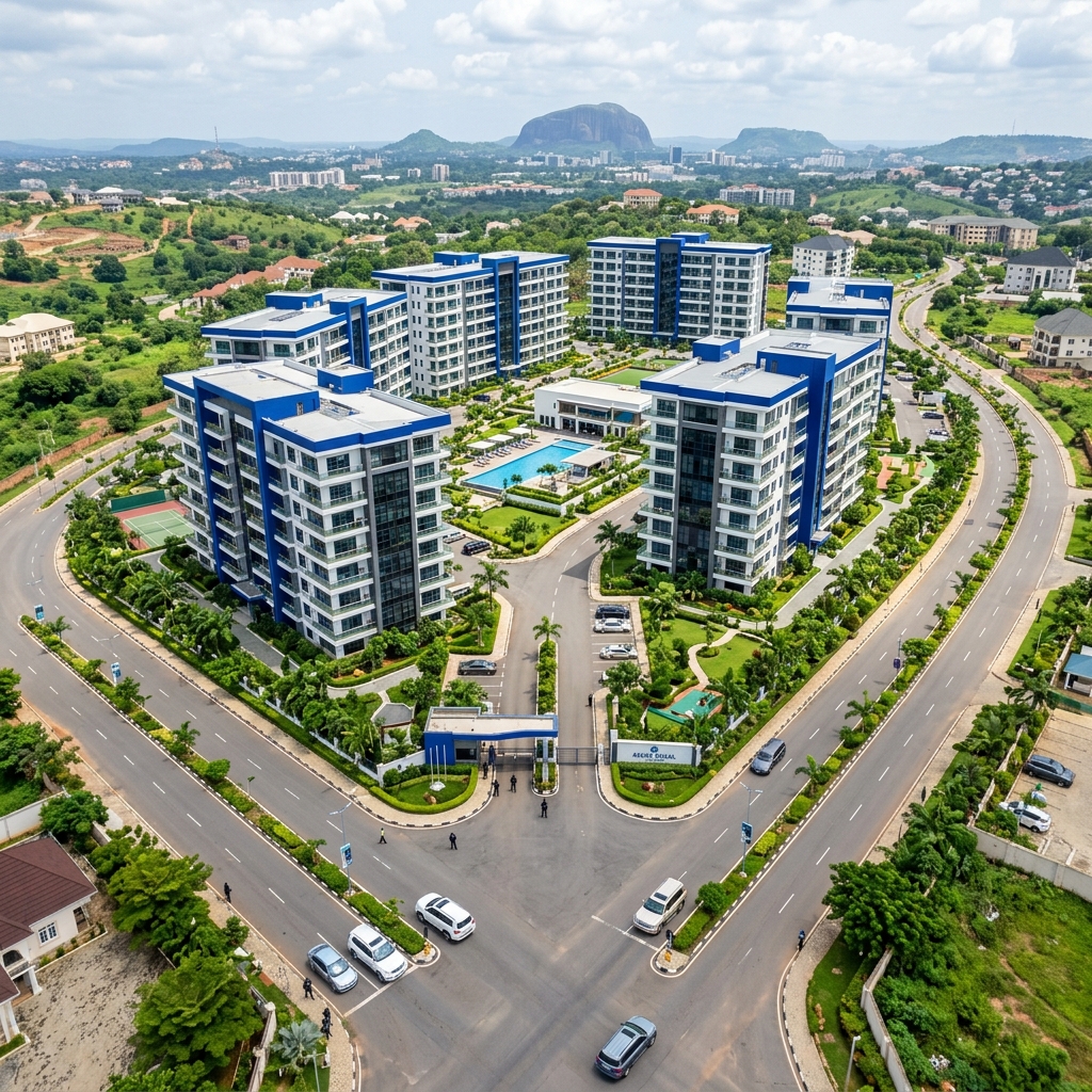 Providence Homes residential estate development in Nigeria